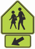 School Crosswalk Warning