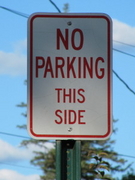 No Parking This Side