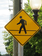 Pedestrian Crossing Warning