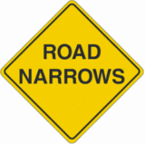 Road Narrows