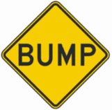 Bump Road Sign