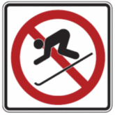No Downhill Skiing