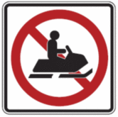 No Snowmobiling