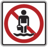 No Wading